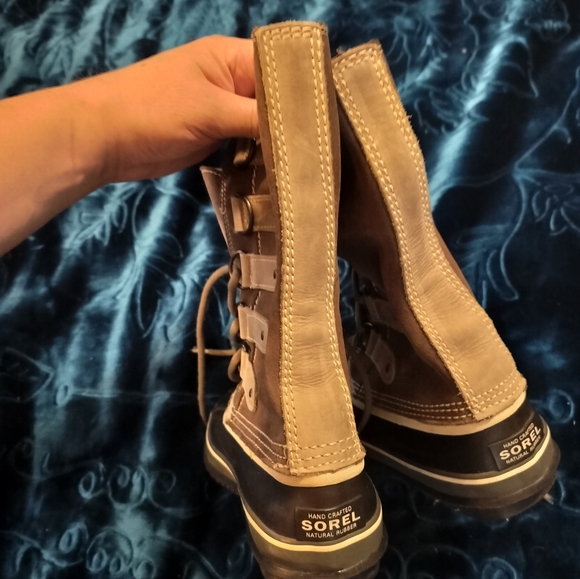 EUC Sorel waterproof boots grey size 6.5 as is - Picture 3 of 11